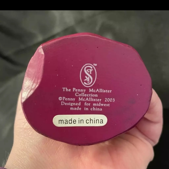 Penny McAllister Hinged Jack-O-Lantern Wizard Figurine by Midwest Cannon Fall - Picture 5 of 5